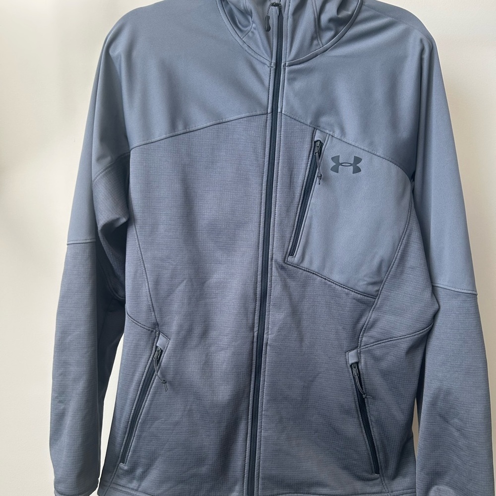Men’s Under Armour Fitted Cold Gear Reactor Jacket Size Medium - Picture 2 of 5